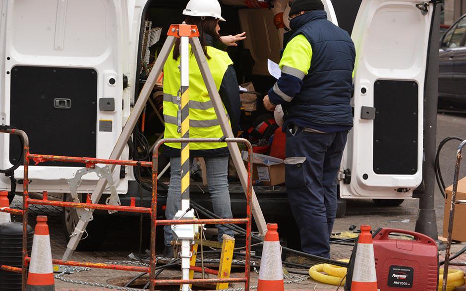 assainissement canalisation Villeneuve-la-Garenne